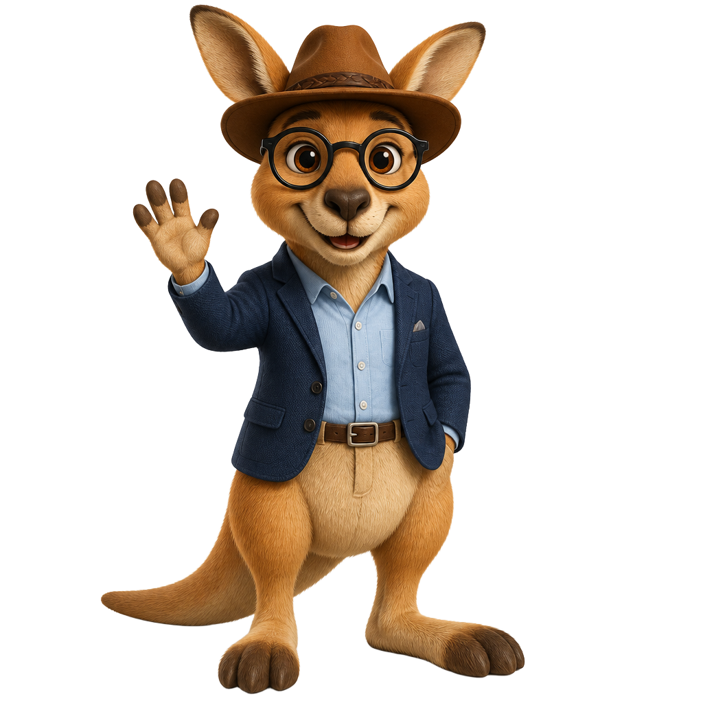 Joey the kangaroo